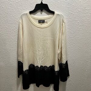 Karl Lagerfeld Cream Sweater